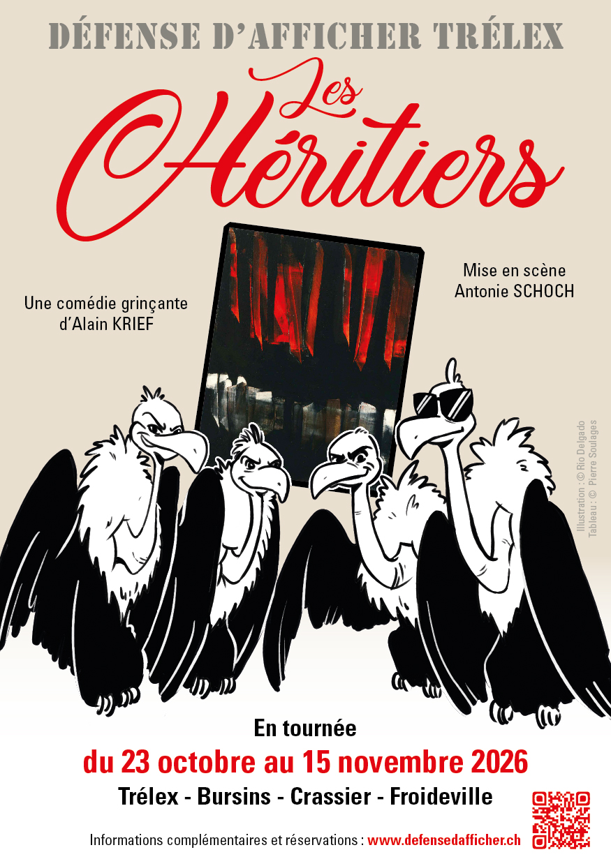 Les Héritiers - flyer recto